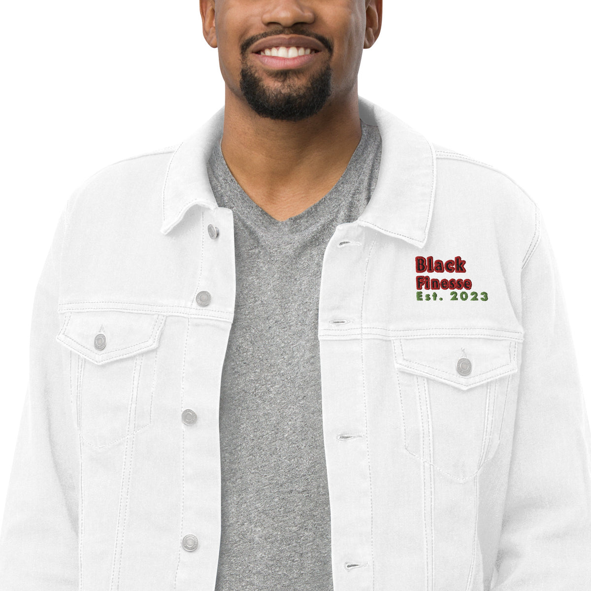 Denim Sports Jacket